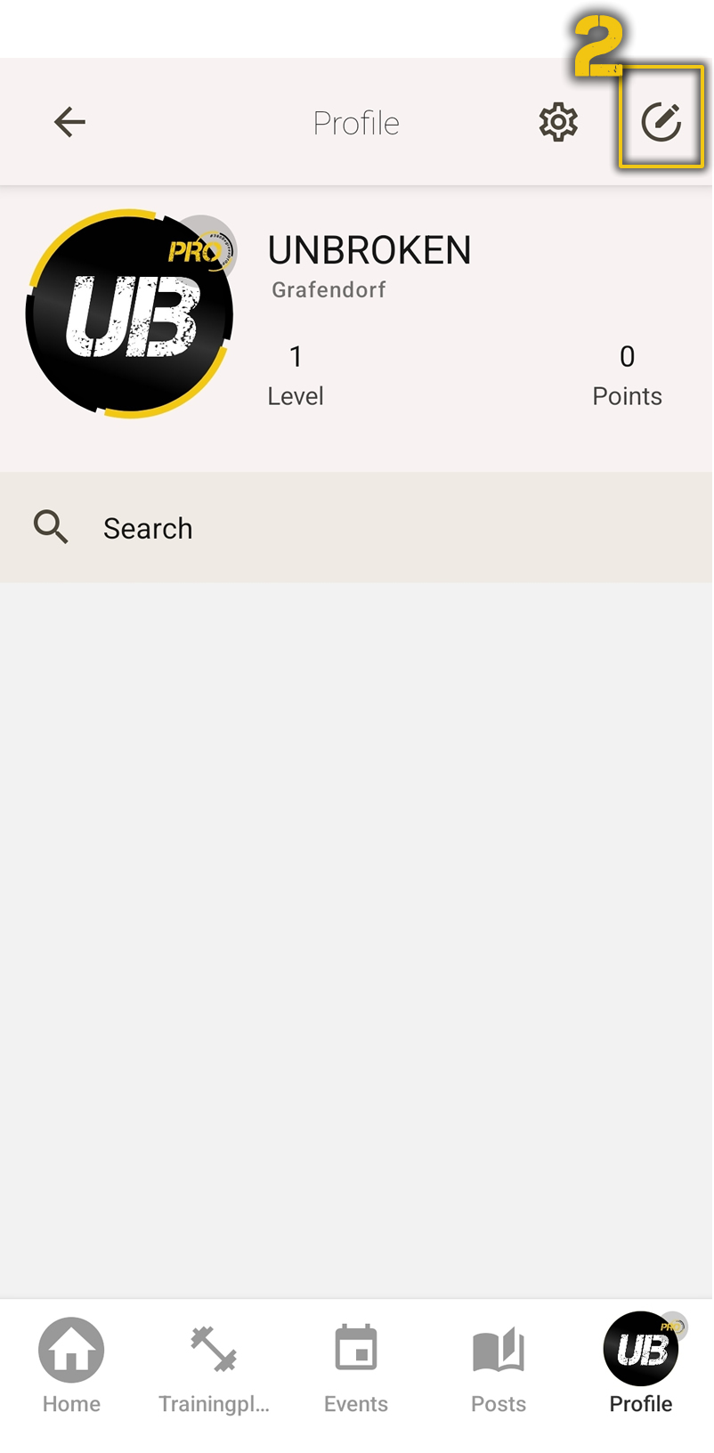 Step 2 - Edit Profile