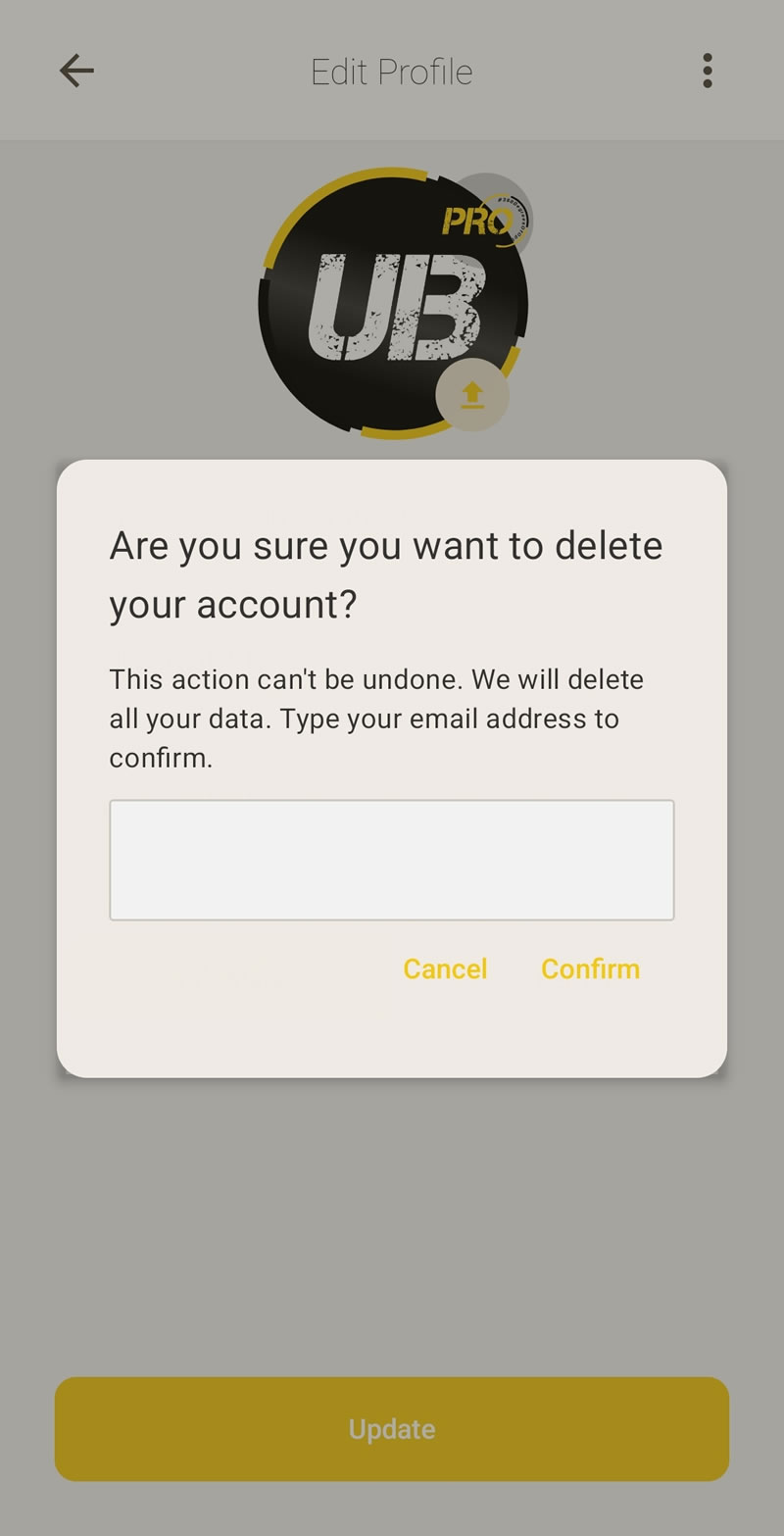 Step 5 - Confirm Deletion